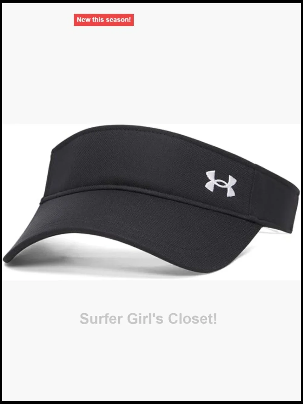 UV Protection Performance Visor with Sweatband
